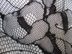 detail from Chanel 05a lace skirt