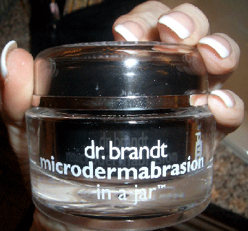 Brandt's microdermabrasion in a jar