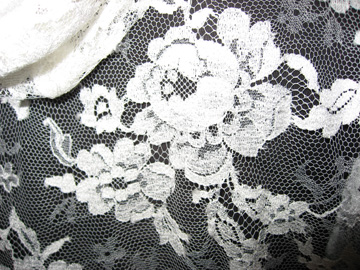 06a white hoody lace detail