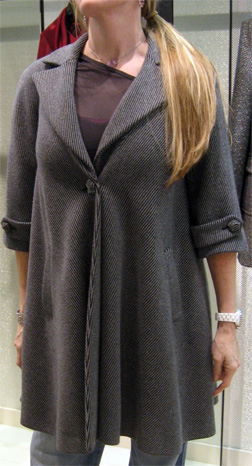 Chanel 07a tweed coat