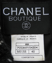 95a Snowflake jacket label