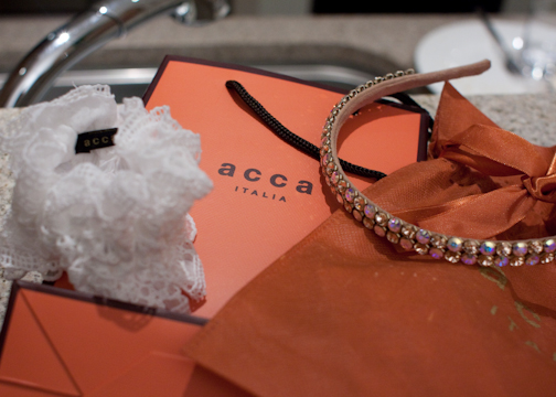 Acca hair bands from Isetan