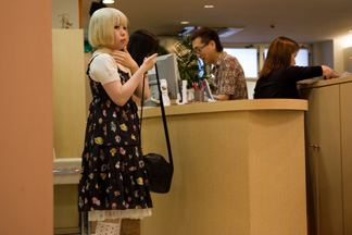 Customer at Pastel Atelier Shibuya
