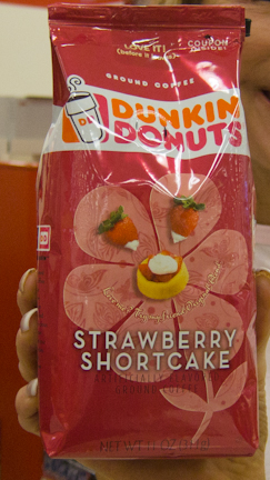 Dunkin Donuts Strawberry Shortcake coffee