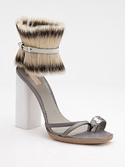 Collared sandal by Reed Krakoff