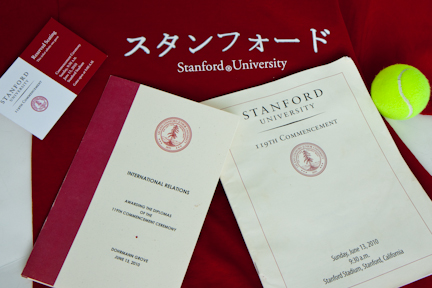 Stanford 119th Commencement program