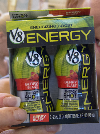 V8 Berry Blast Energy Shot