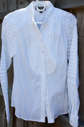 Zac Posen for Target white cotton shirt