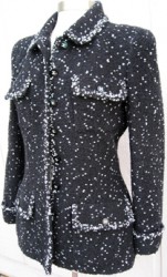 YYC's favorite jacket - Chanel 95a black Snowflake