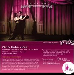 Pink Ball Gala Invitation RunForTheCure.org