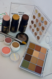 Alcone Viseart Mehron and Ben Nye concealers and cosmetics