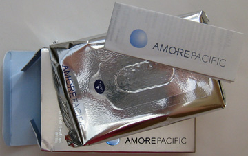 Amore Pacific makeup removing tissues