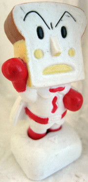 yumyum's Angry Toast figurine