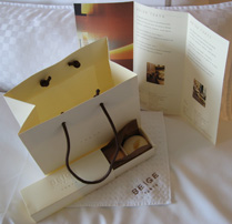 Gift bag of macaroons from Beige