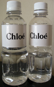 Custom Chloe water from Aoyama