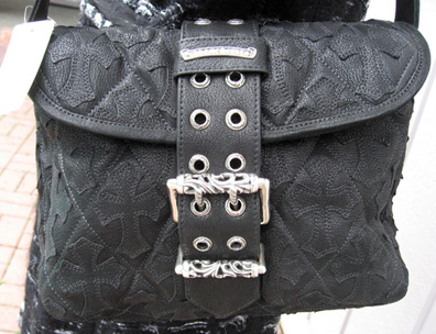 new Chrome Hearts bag from BDG with quilted crosses