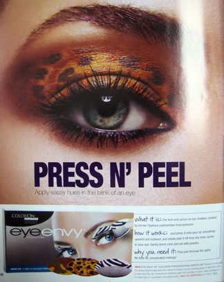 ColorOn Eye Envy press 'n peel eyeshadow