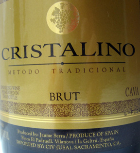 Cristalino label