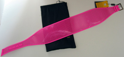 Fendi Day Glow pink belt for Spring 2007