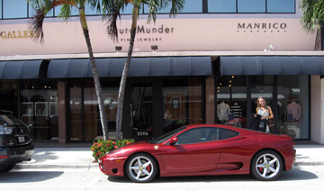 Ferrari on Worth Ave, Palm Beach