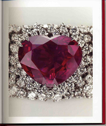 The Heart of the Kingdom ruby as featured in Garrard's current catalog