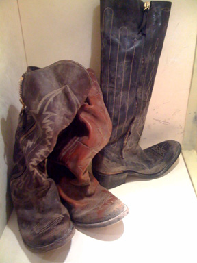 Golden Goose broken-in distressed Western boots