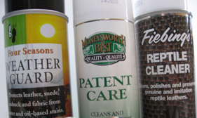 protection, care and specialty leather cleaners