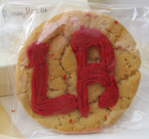 The cookie that came with the Rodkin invite