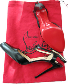 these Louboutin T-straps are perfect