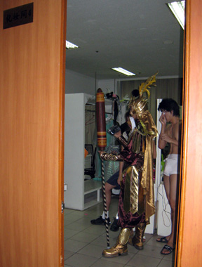 Dressing Room 4 Backstage at the Peking Opera