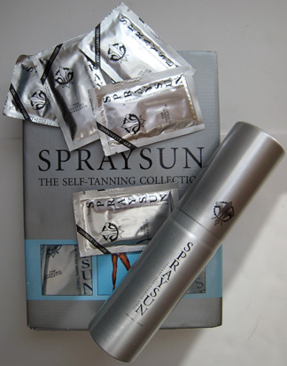 Spraysun Self-Tanning kit from Harrods