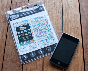 Tokyo subway map cover for iPhone 