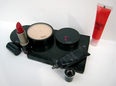 True Cosmetics assortment including Eye Shadow Primer