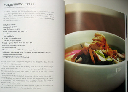 Signature Wagamama Ramen recipe from the Wagamam Cookbook